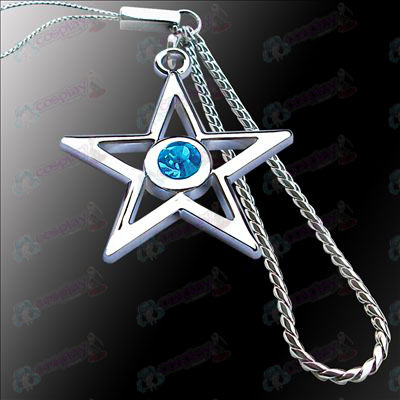 Lack Rock Shooter Accessories pentagram machine chain (blue)