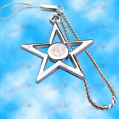 Lack Rock Shooter Accessories pentagram machine chain (white)