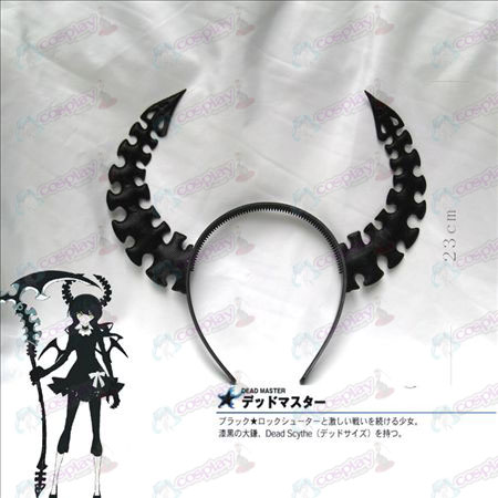 Lack Rock Shooter Accessories protagonist COS horn headdress