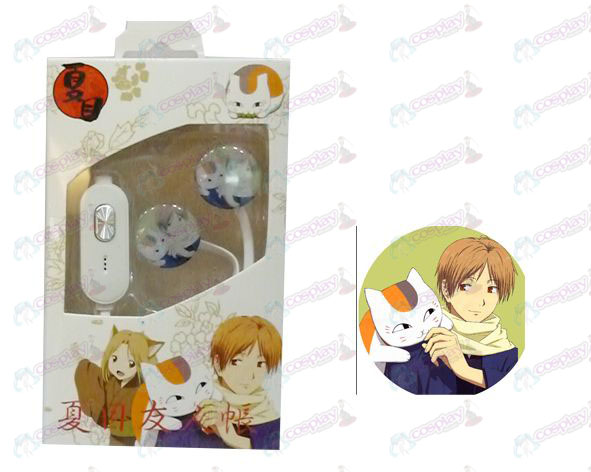 Flat line can voice headset Natsume's Book of Friends Accessories