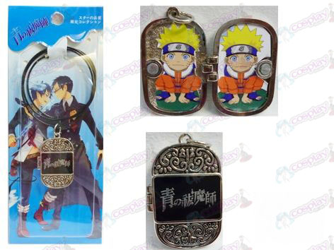 Blue Exorcist Accessories Photo Frame Series Wire Necklace