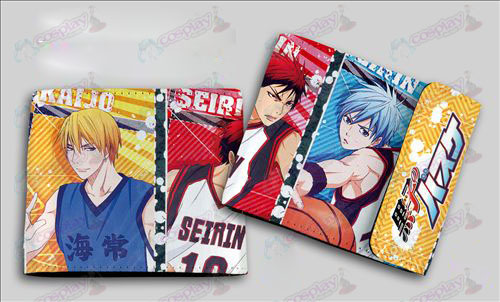 QB-6106kuroko's Basketball Accessories colored snaps wallet