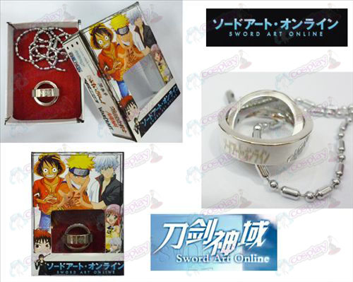 Sword Art Online Accessories Dual Ring Necklace