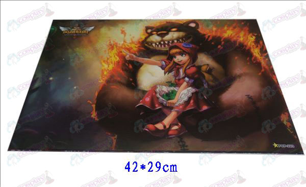 42 * 29League of Legends Accessories embossed posters (8)