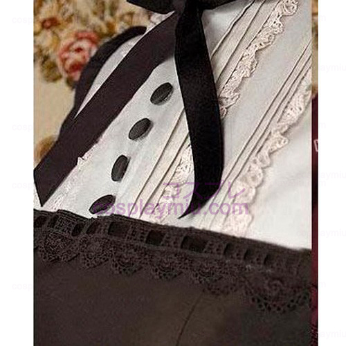 Elegant Scottish Style Long-sleeved Dress Lolita Cosplay Costume