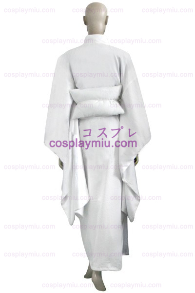 White Kill Bill O-Ren Ishii Kimono Cosplay Costume