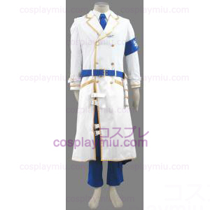 Dolls Silver Badge White Unit Uniform Cosplay Costume