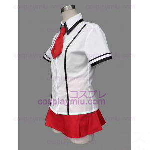 Baka to Test to Shoukanjuu Girl Summer Uniform Cosplay Costume