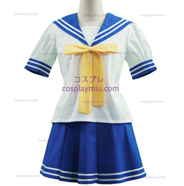 Lucky Star Akira Uniform Cloth Cosplay Costume