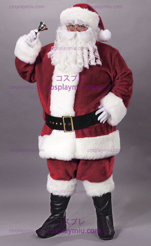 Santa Suit Plush Crimsn Xxl