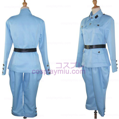 Axis Powers Light Blue Halloween Cosplay Costume