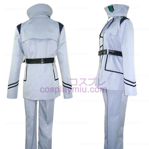 Hetalia Axis Powers Silver Uniform Cosplay Costume