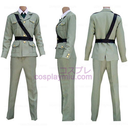 Hetalia Axis Powers Gray England Cosplay Costume