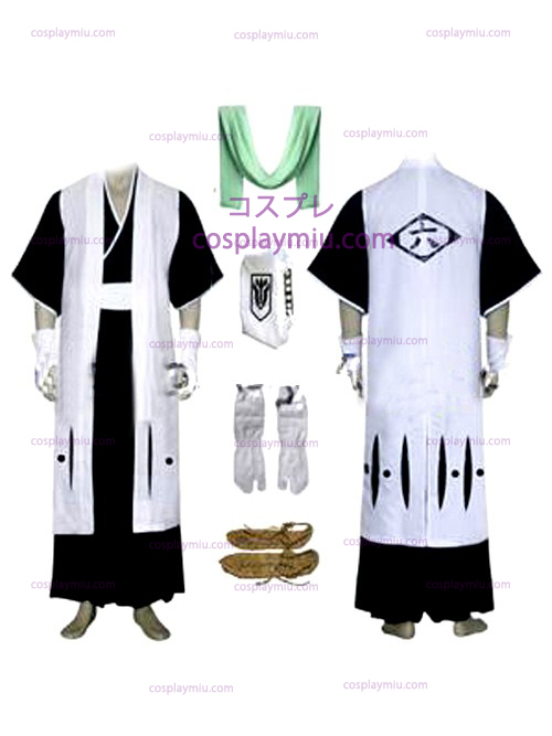 Bleach Captain Kuchiki Byakuya Cosplay Costume - 6th Division
