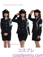 Handsome Lady Police Uniform Costume