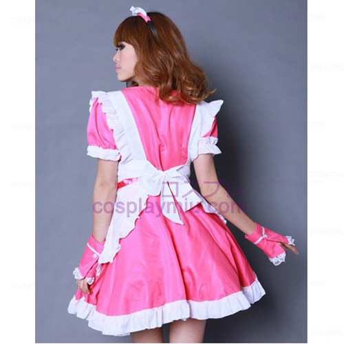 Peach Blossom Anime Lolita Maid Costumes