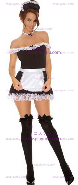 4 PC French Maid Costume