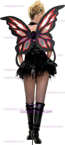 Wings Deluxe Fairy Fire Gothic Adult