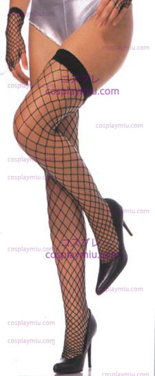 Thigh High Fence Net Stockings