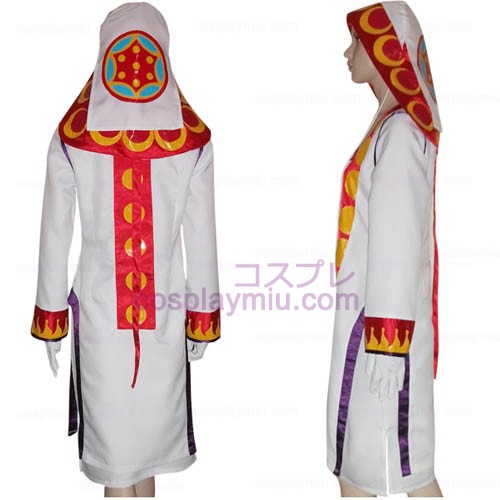 Final Fantasy XII Yuna White Mage Halloween Cosplay Costume