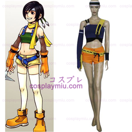 Final Fantasy VII Yuffie Kisaragi Halloween Cosplay Costume