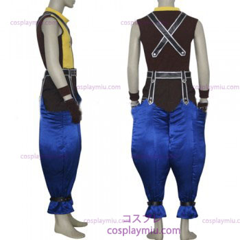 Kingdom Hearts 1 Riku Men's Cosplay Costume