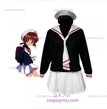 Cardcapture Sakura Tomoe Primary School Girls Cosplay Costume