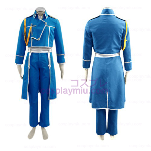 FullMetal Alchemist Roy Mustang Military Cosplay Costume