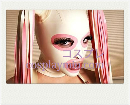 New Sexy Horse-tailed Latex Mask with Open Eyes and Mouth