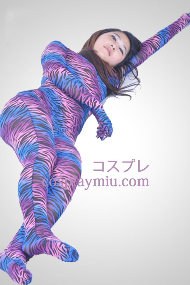 Multi-color Unisex Velvet Zentai Suit