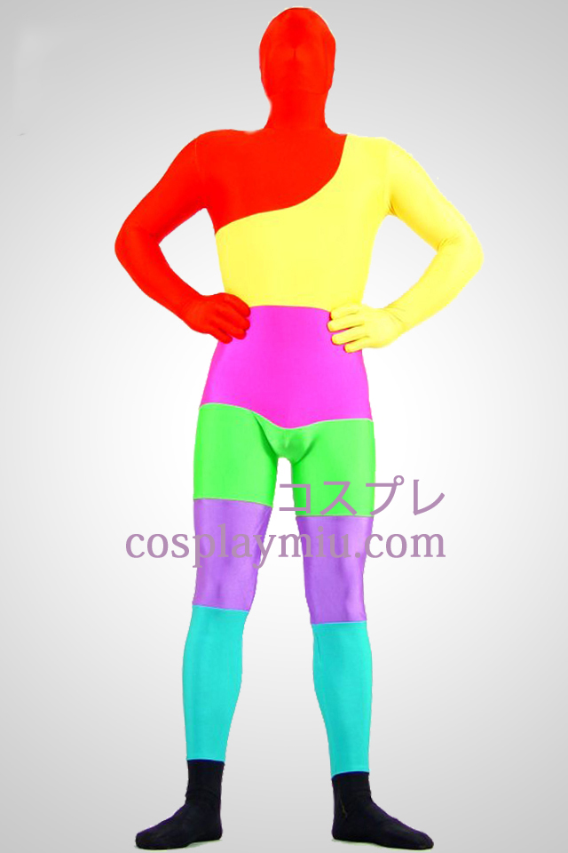 Seven Colors Lycra Spandex Zentai Suit