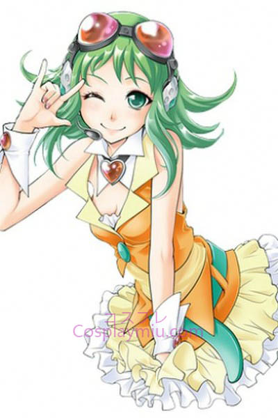 Vocaloid Gumi Green Long Cosplay Wig